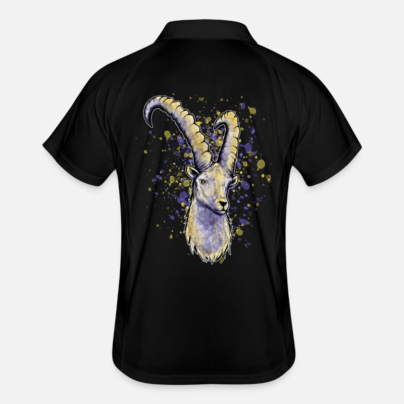 Steinbock Astrologie Männer Polo atmungsaktiv