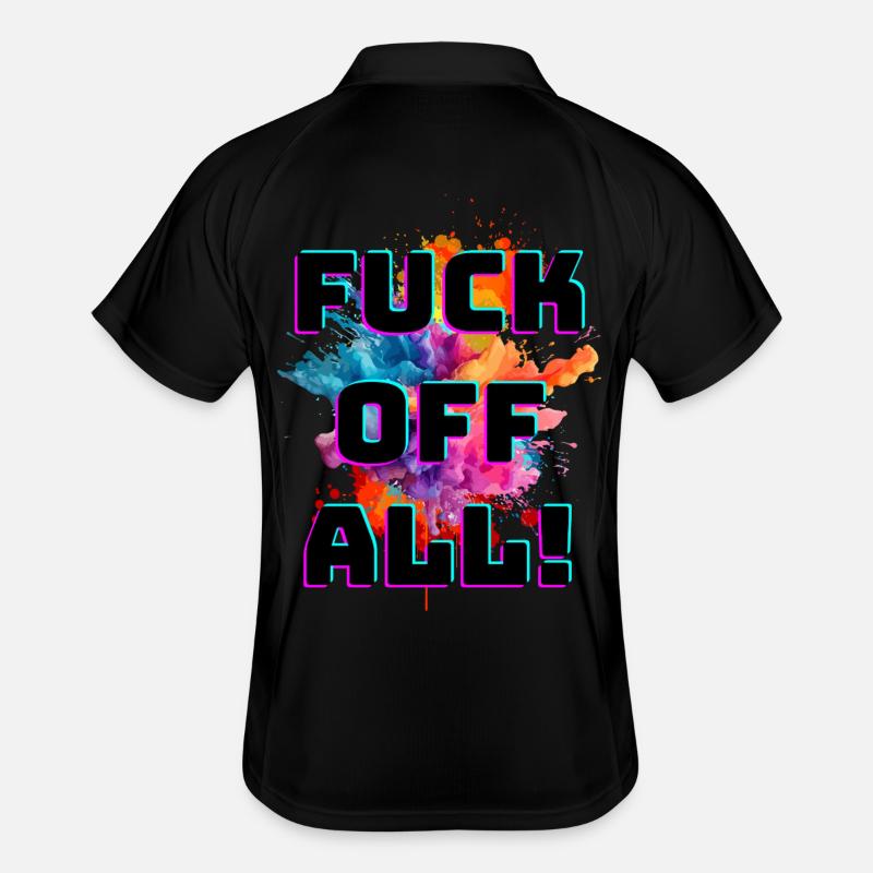 Une expression colorée de la liberté Polo respirant Homme