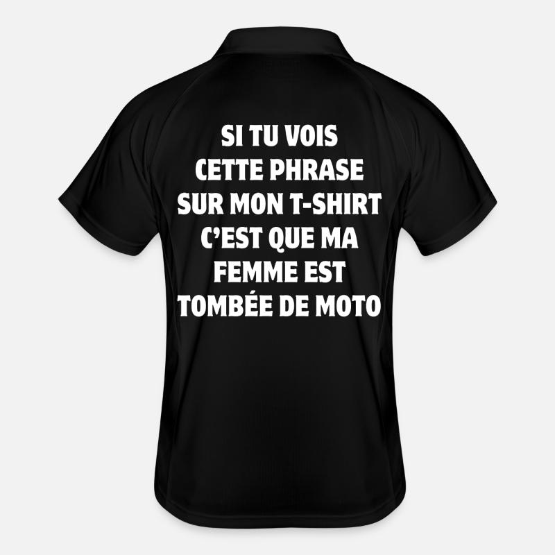 motorrad, biker, biker, biker humor Männer Polo atmungsaktiv