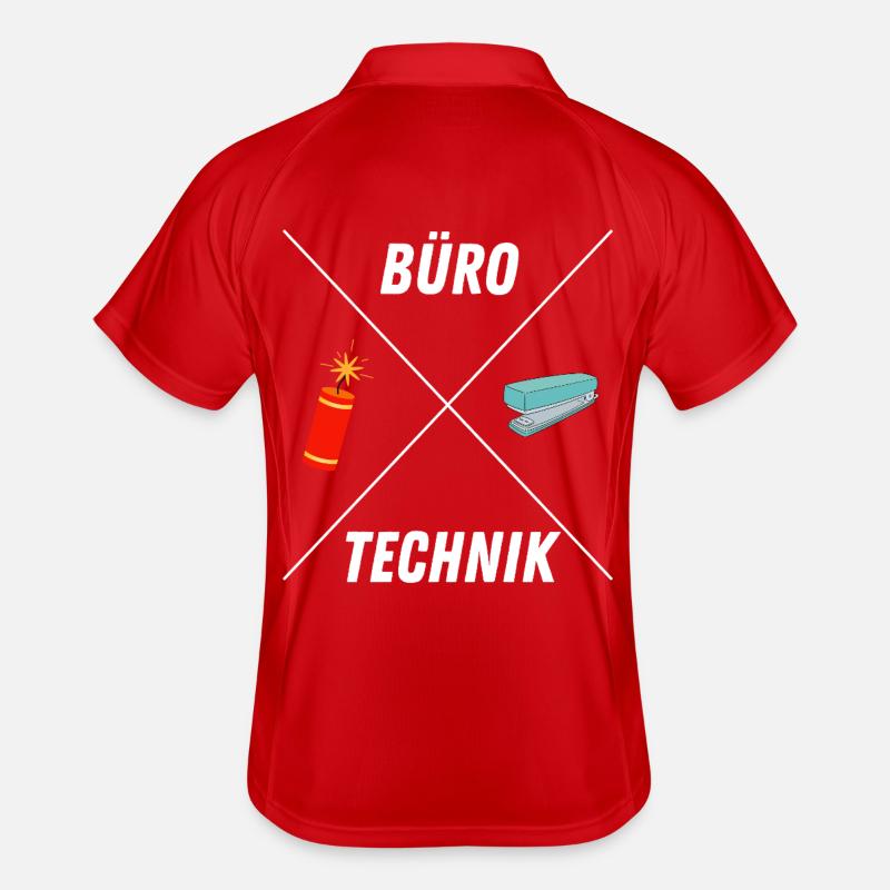 BUROTECHNIK Männer Polo atmungsaktiv