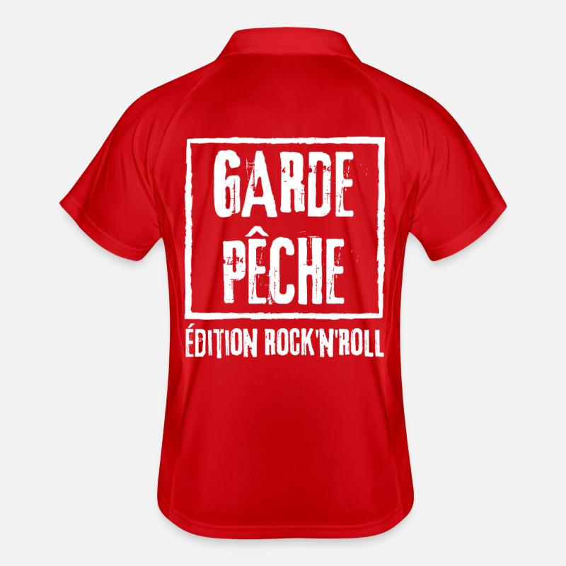 garde pêche édition ROCK Polo respirant Homme