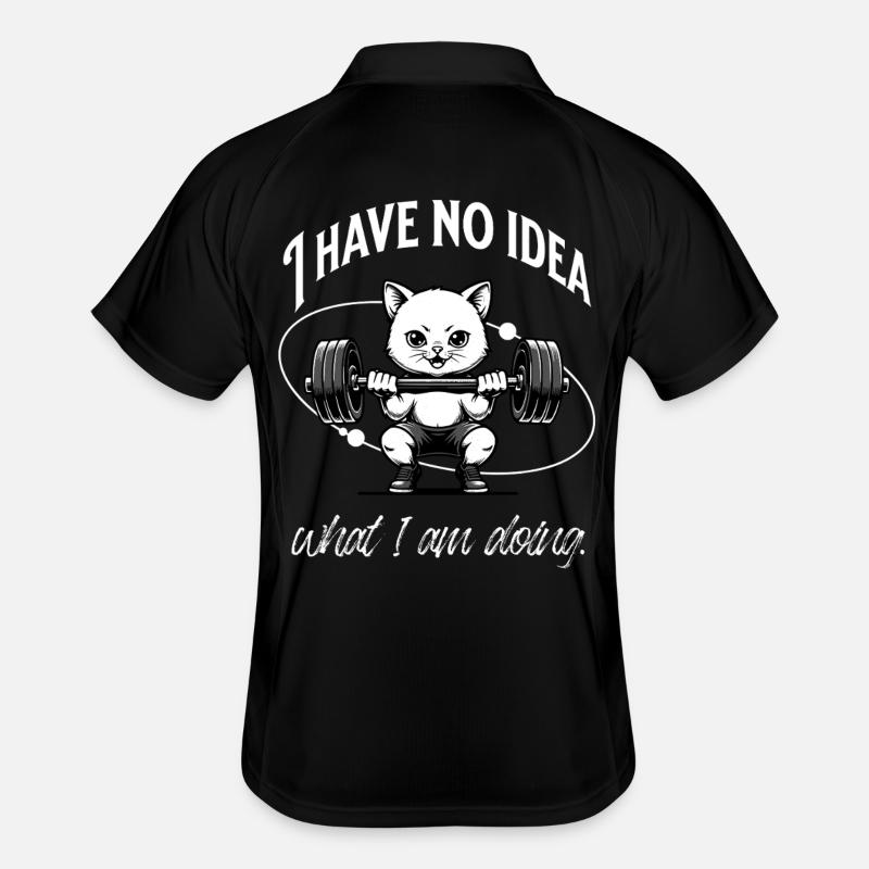 Gym Beginner | No Idea Männer Polo atmungsaktiv