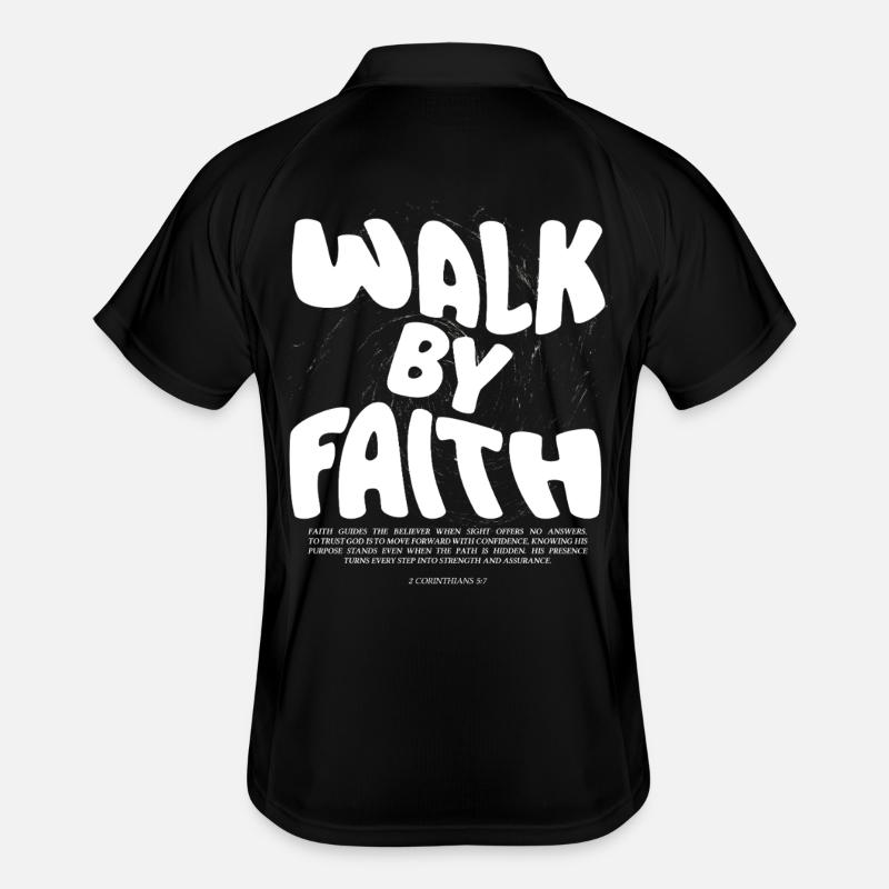 Marcher par la foi Polo respirant Homme