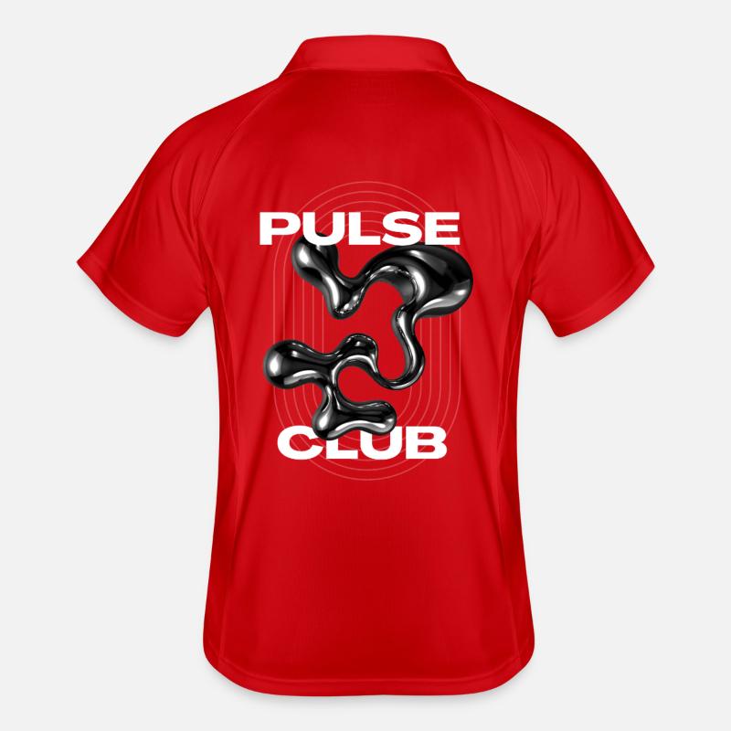 PULSE Backprint Neu Männer Polo atmungsaktiv