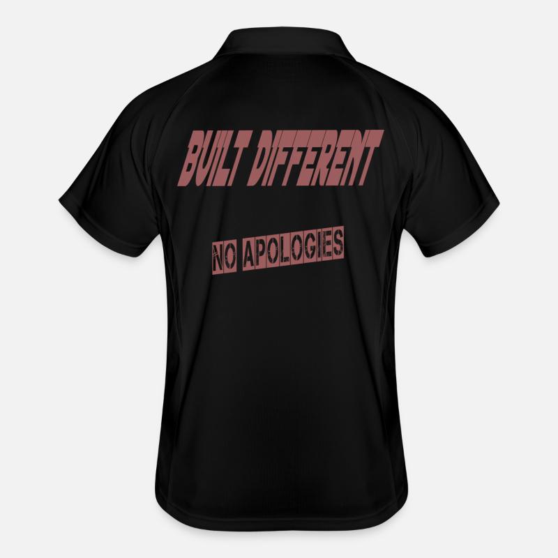 Construit différemment – Aucune excuse | Sweat à capuche unisexe Polo respirant Homme