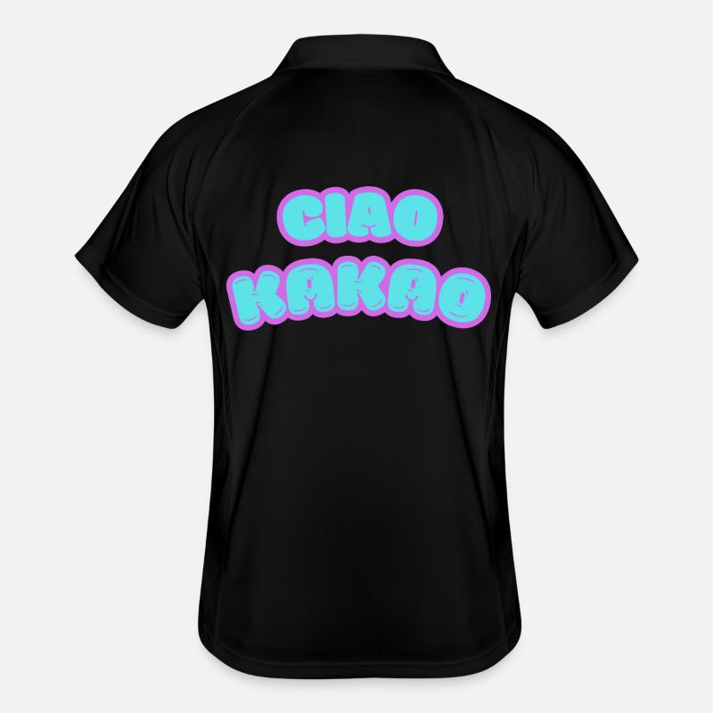 Design graffiti effronté avec des couleurs pastel Polo respirant Homme