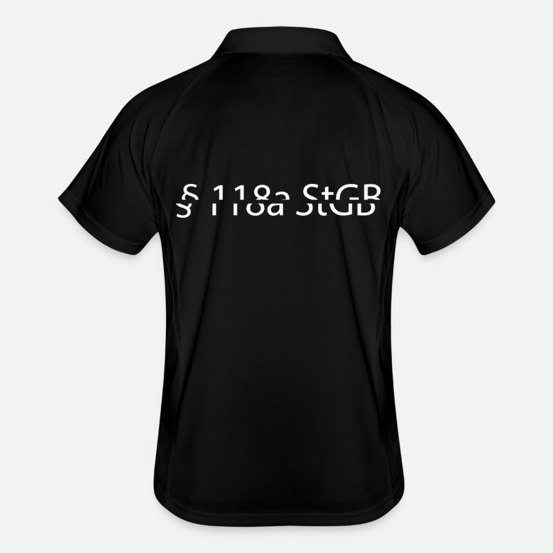  §118a StGB Männer Polo atmungsaktiv