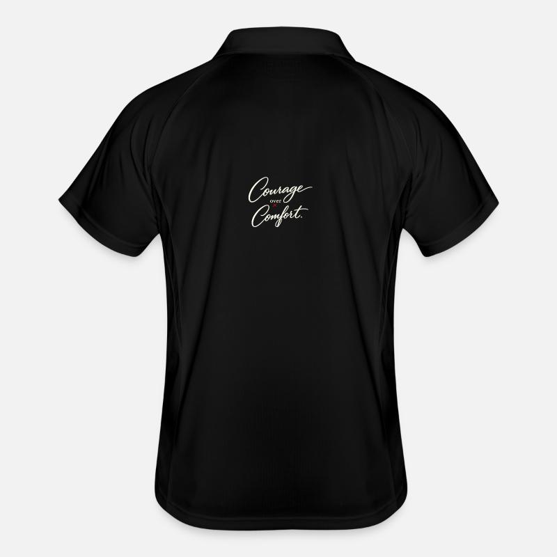 Courage avant le Confort Polo respirant Homme