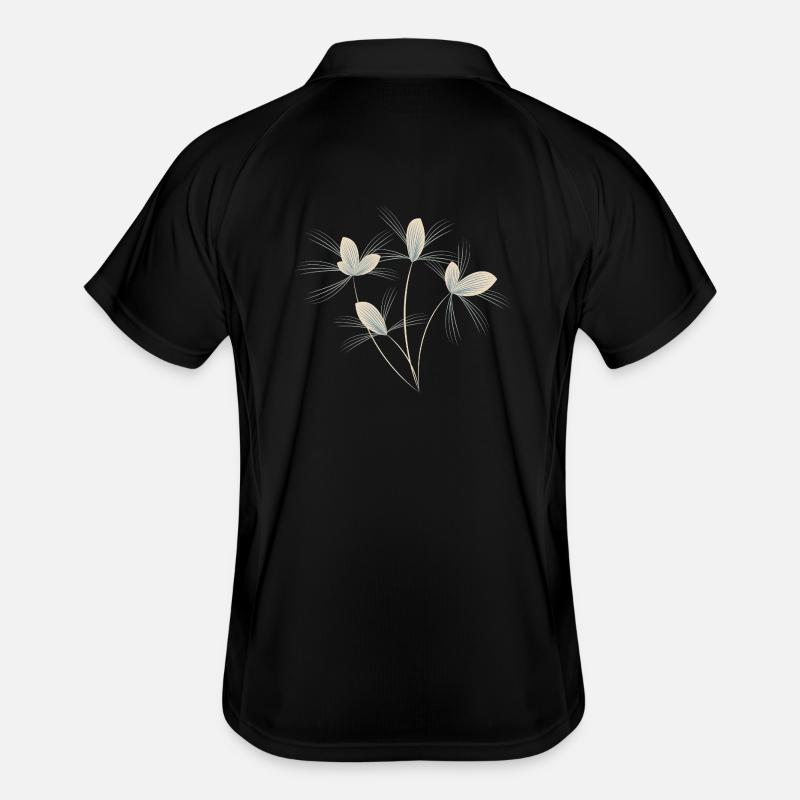Bouquet de fleurs Polo respirant Homme