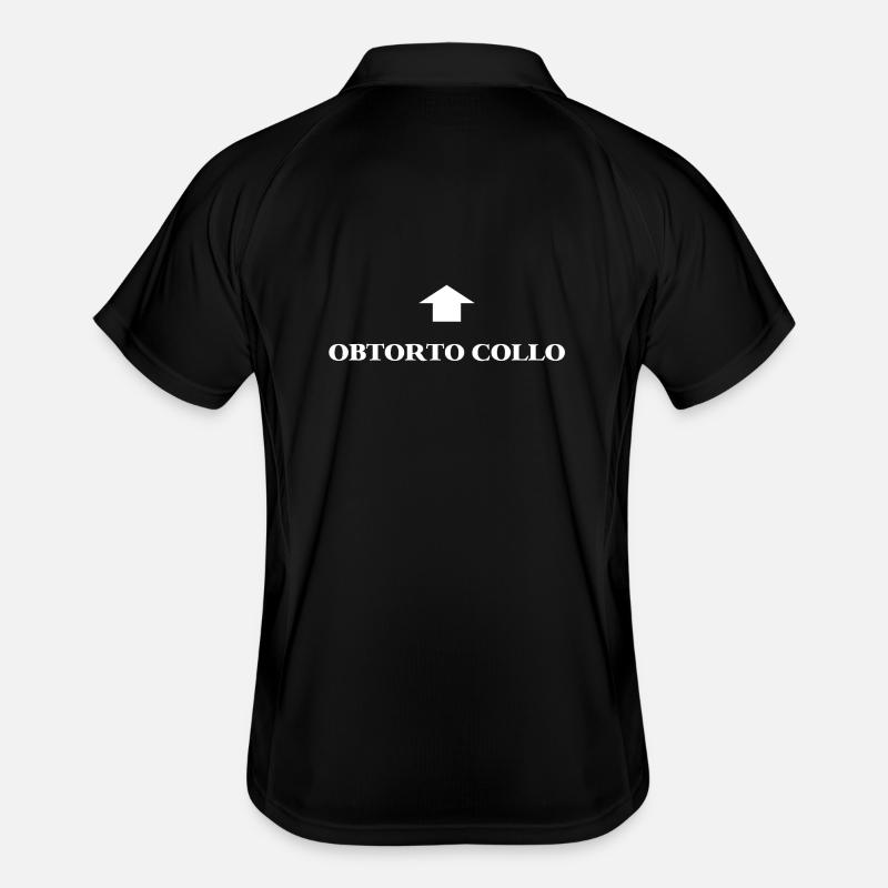 Obrtoro Collo Design Polo respirant Homme