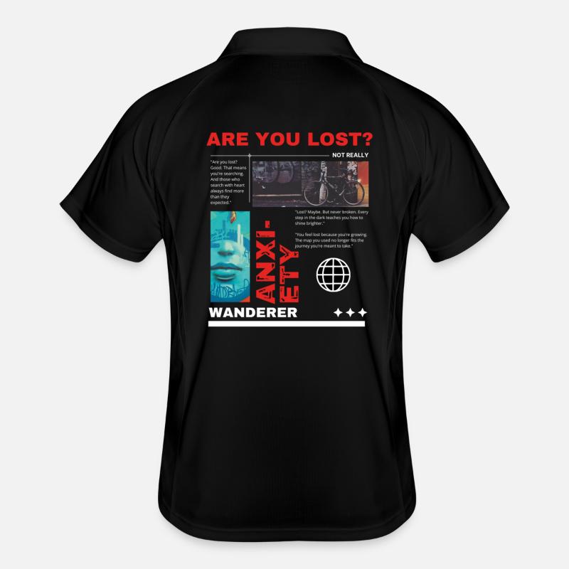 Lost Men's Polo breathable