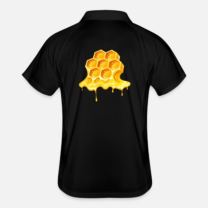 Honig, Imker, Imker Männer Polo atmungsaktiv