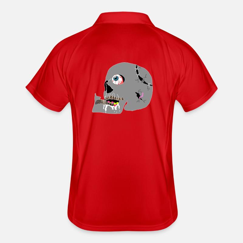 Skull Men's Polo breathable