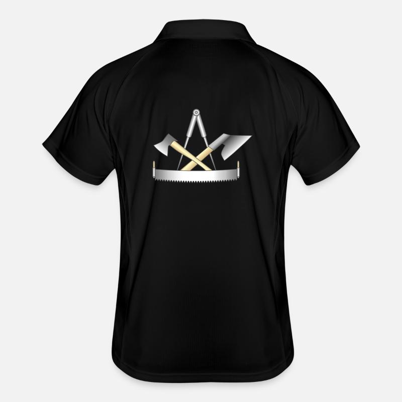 Charpentier, signe de guilde Polo respirant Homme