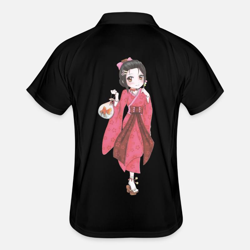 Mangas Polo respirant Homme