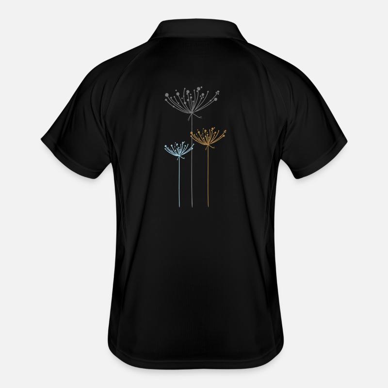 Fleur - Plante - Fleur Polo respirant Homme