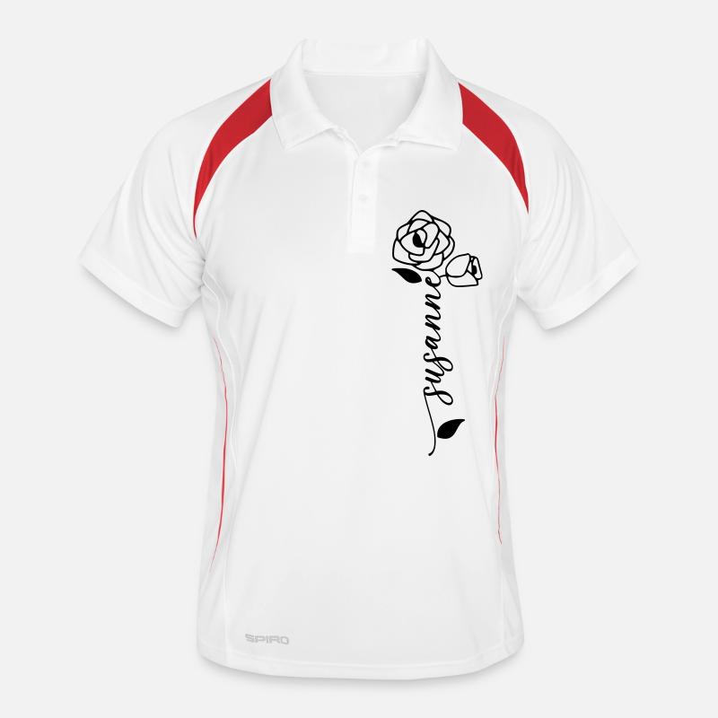 Susanne Nom Nom Fleur Polo respirant Homme