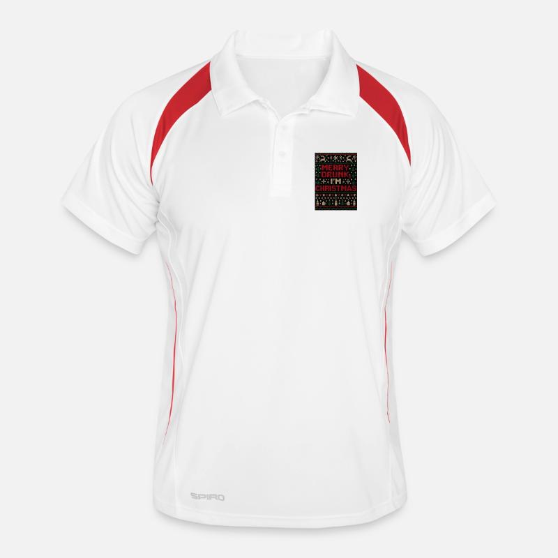 Joyeux ivrogne Je suis Noël Polo respirant Homme