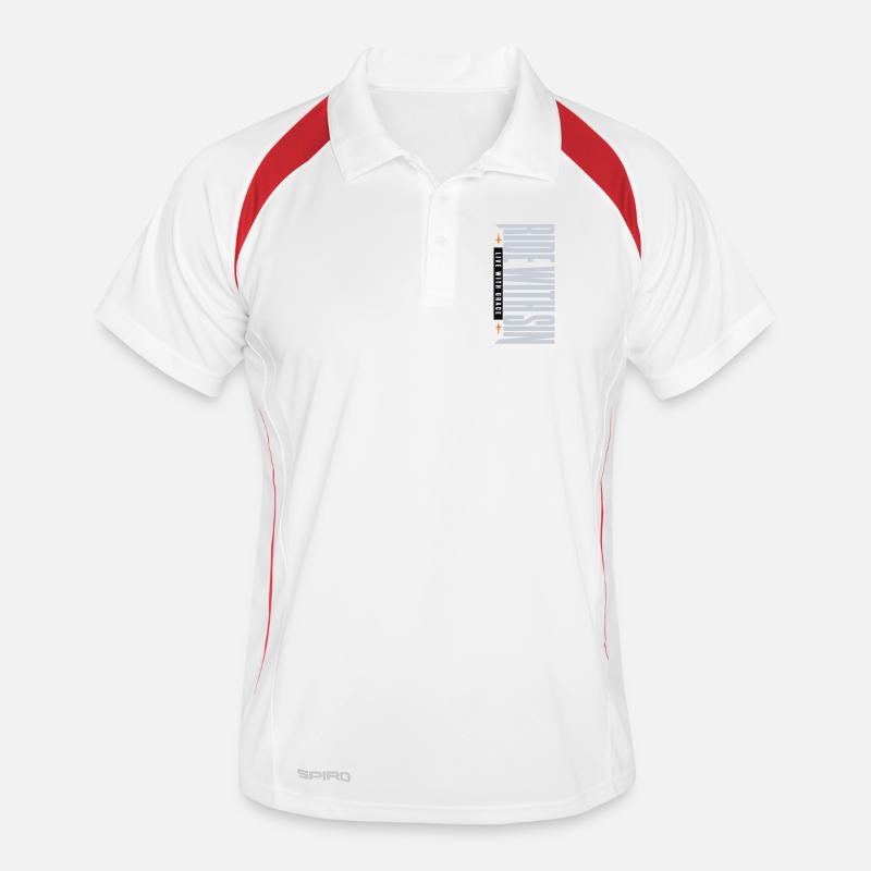 Sinners Live With Grace Men's Polo breathable