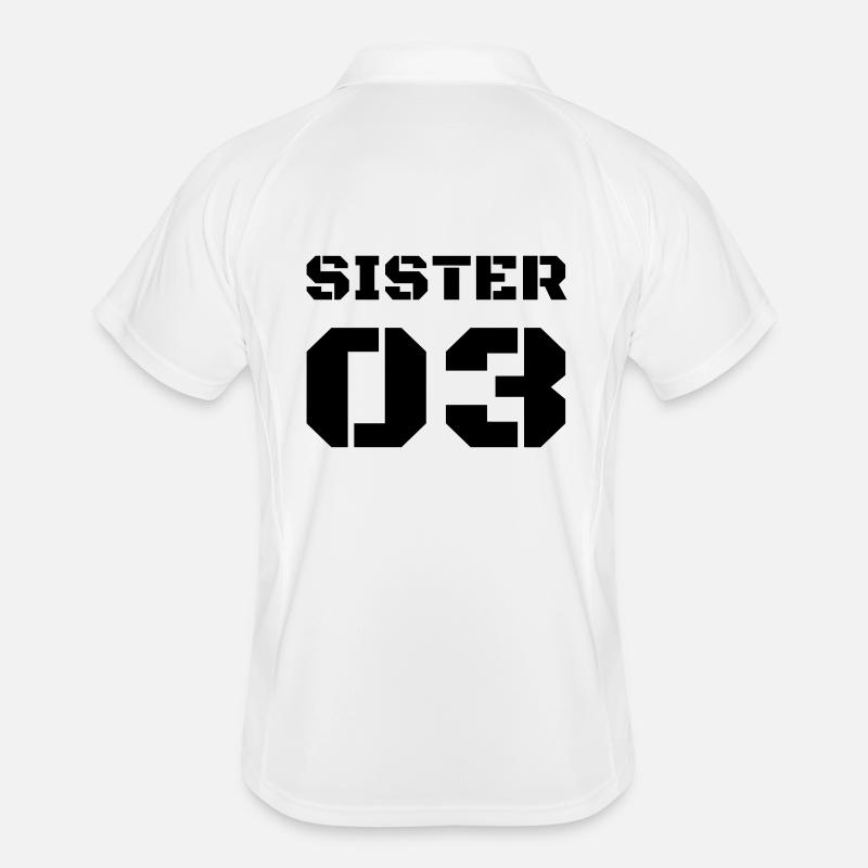 Dritte Schwester - Sister 03 Männer Polo atmungsaktiv