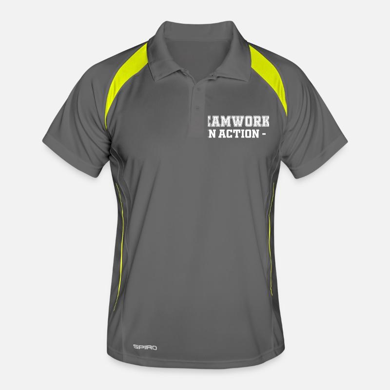 Teamworkinaction Polo respirant Homme
