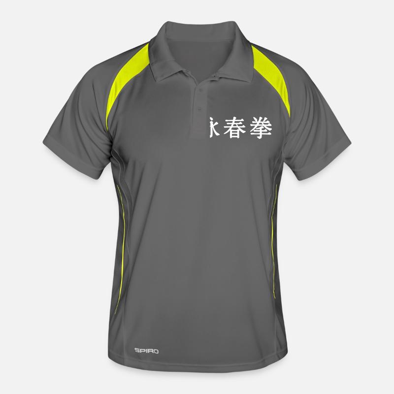 Wing Tsun Kuen horizontale Polo respirant Homme