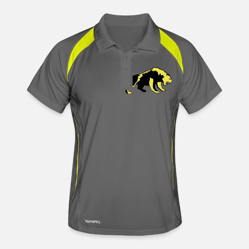 tiger 02 Männer Polo atmungsaktiv