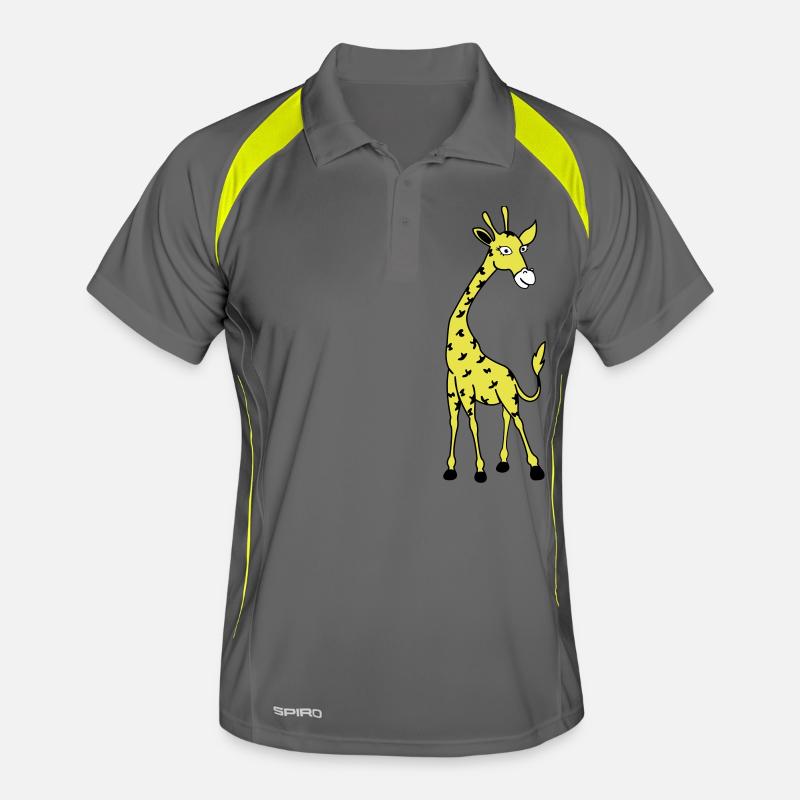 Giraffe 02 Men's Polo breathable