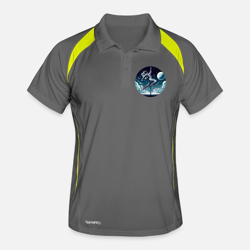 Pole Dance Astronaut Pole Dance Gift Men's Polo breathable