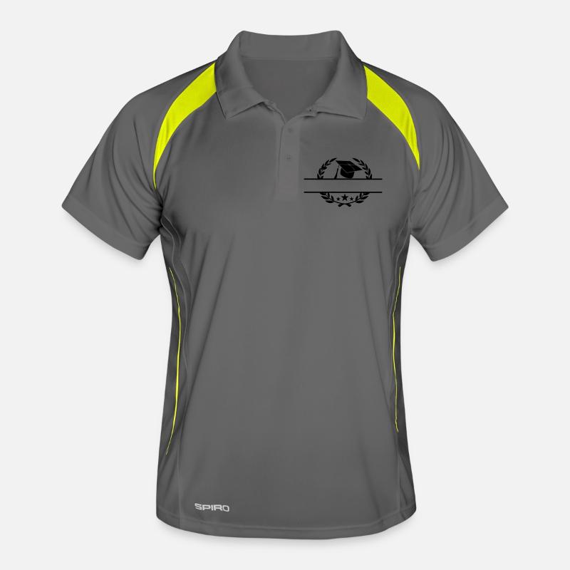 Passed in laurel wreath Men's Polo breathable
