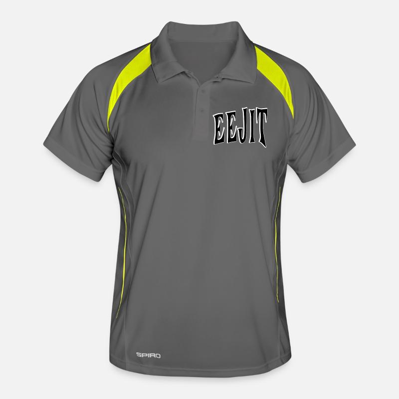 EEJIT – Style d’argot irlandais Polo respirant Homme
