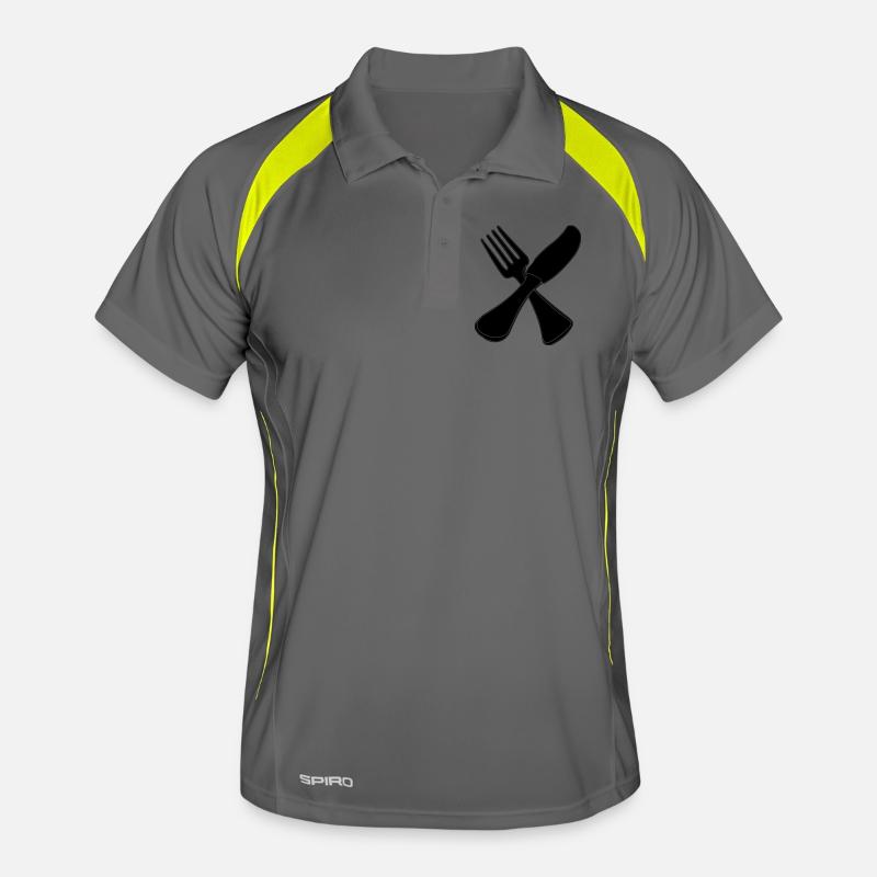 Cutlery knife and fork Men's Polo breathable
