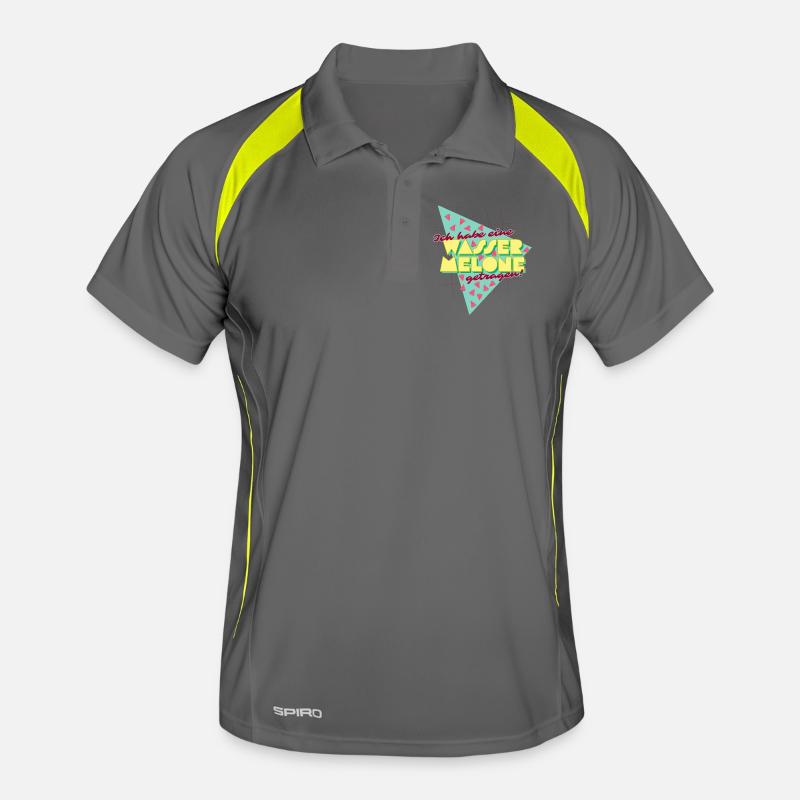 80s Dancing: I Carried a Watermelon Men's Polo breathable
