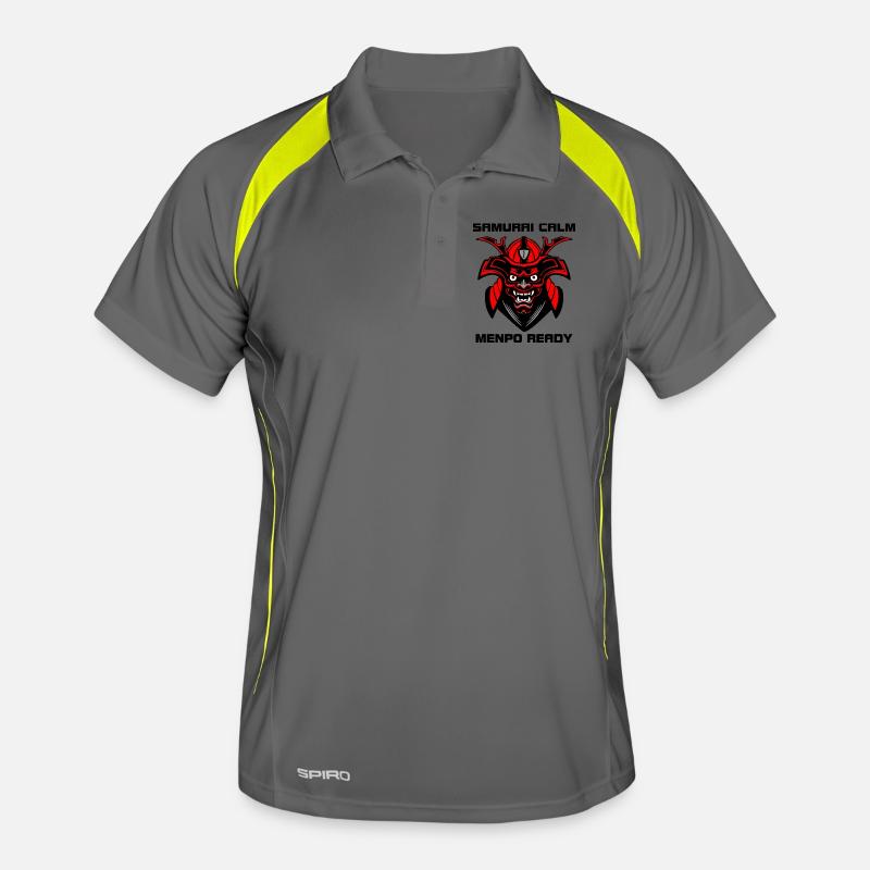 Ruhig wie ein Samurai – Menpo Ready Männer Polo atmungsaktiv