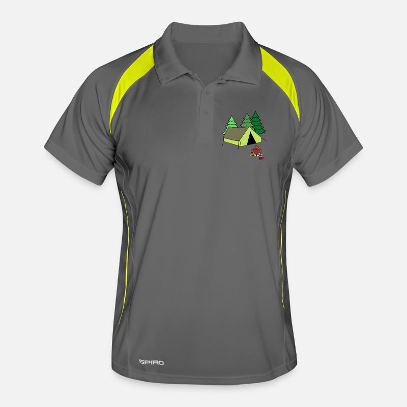 Feu de camp Tente de feu Camp Camping Camping Polo respirant Homme