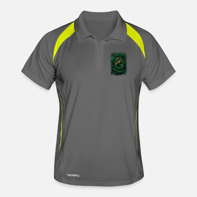 Sunburst Serpent Men's Polo breathable