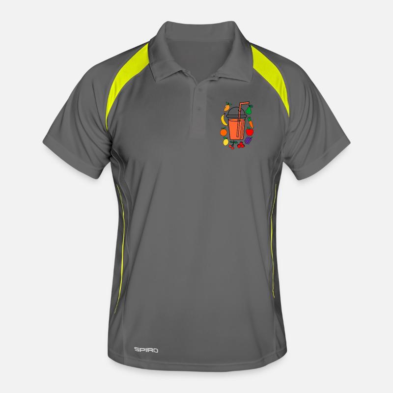 Fruit smoothie Men's Polo breathable
