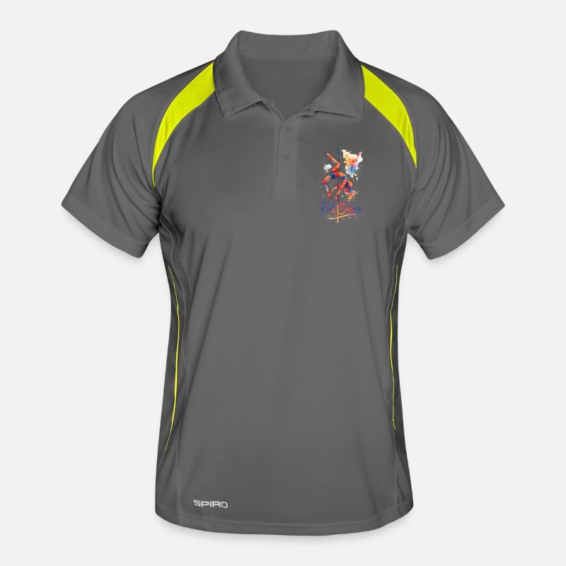 Pole Dance Pole Dancer Aquarelle Couleur Cadeau Polo respirant Homme
