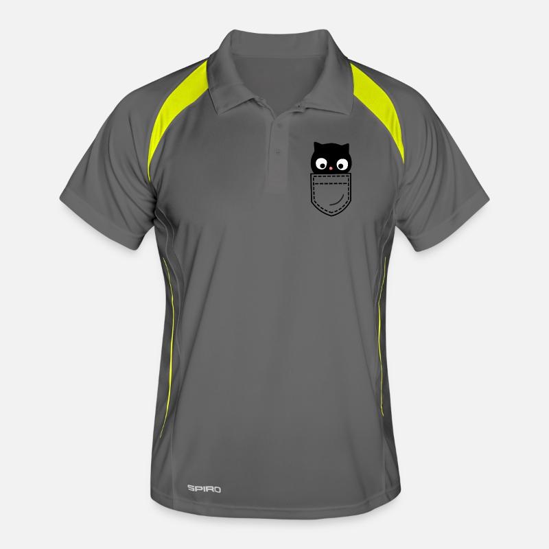 Chat Chats Polo respirant Homme
