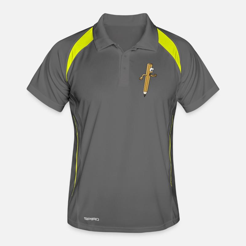 Crayon de course Polo respirant Homme