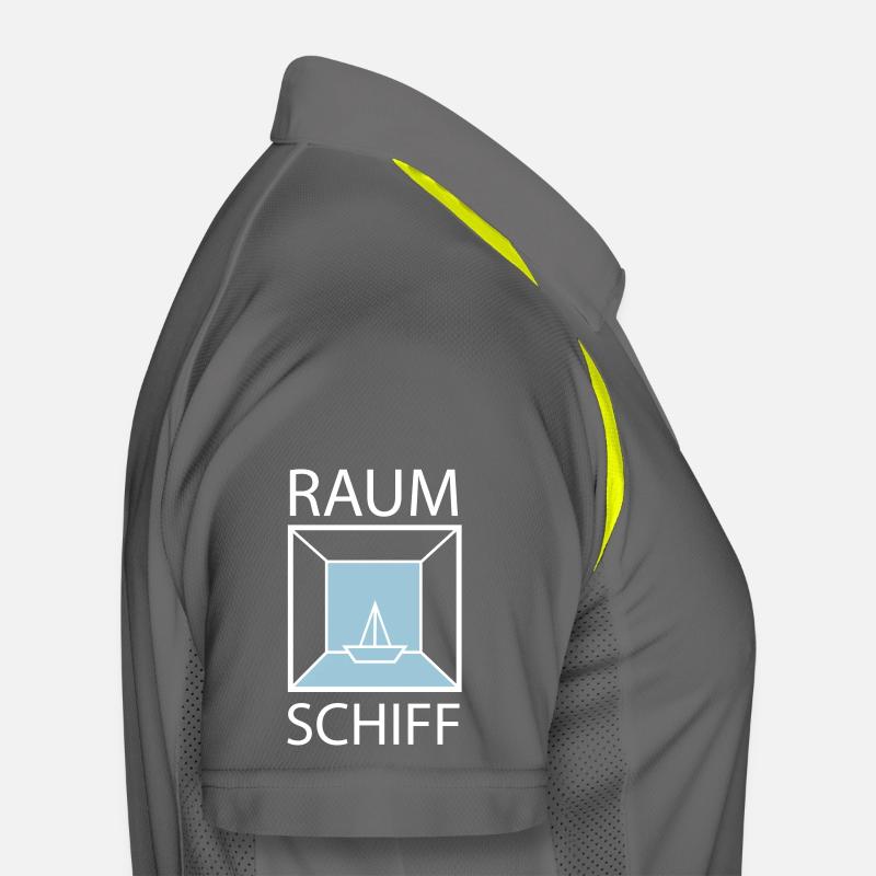 Raumschiff Männer Polo atmungsaktiv