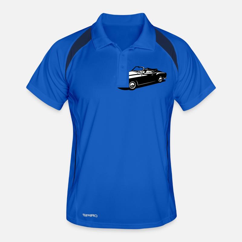 Oldtimer Cabrio 14 (2c) Männer Polo atmungsaktiv