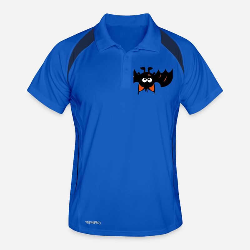 Monstamoon - CrazyBatimon Männer Polo atmungsaktiv