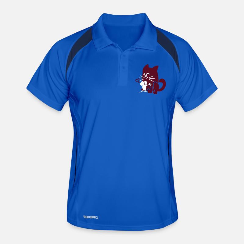 Cat + Mouse Men's Polo breathable