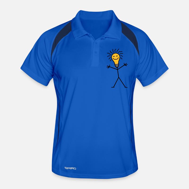 Light Bulb Polo respirant Homme