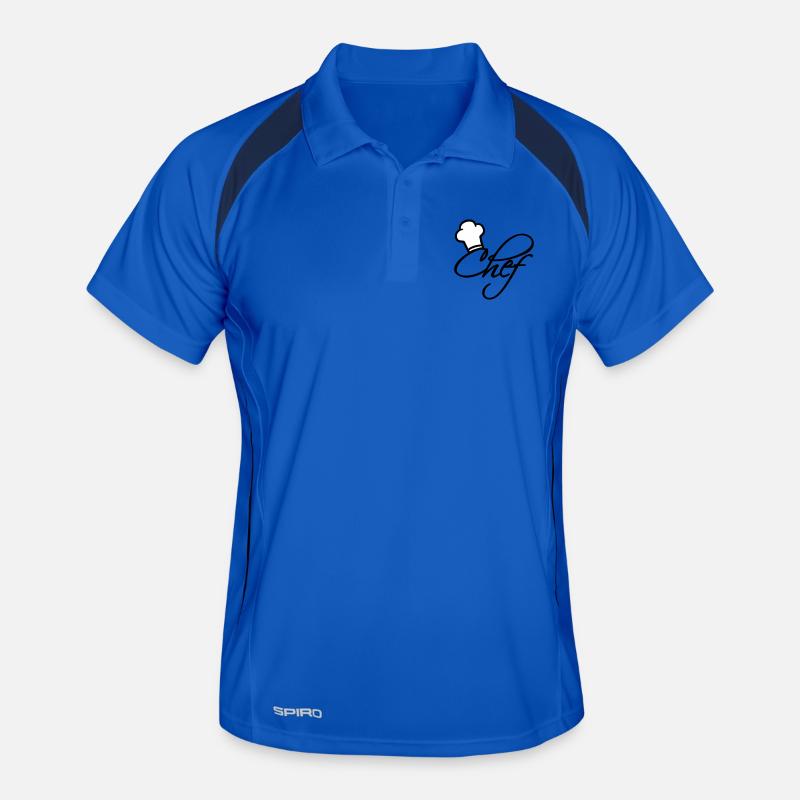 Chef exécutif toque j'adore Polo respirant Homme