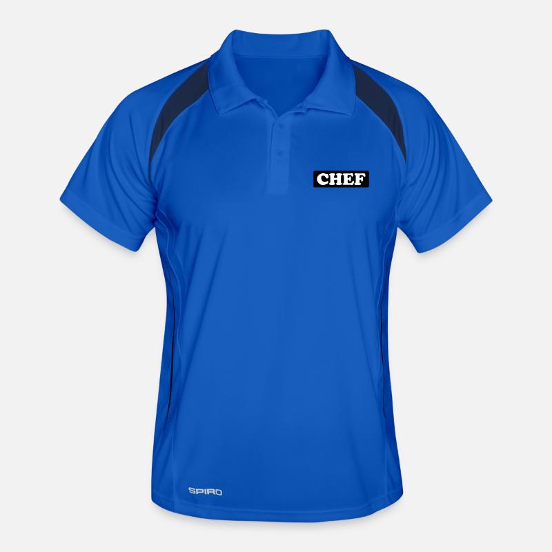 chief - Men's Polo breathable - royal/navy