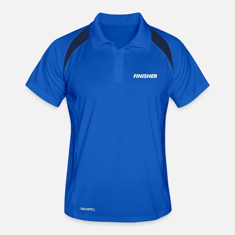 Finisher Lettering - Vector Men's Polo breathable