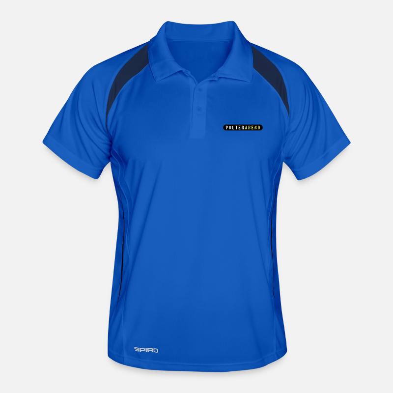 Polterabend Polterhochzeit - Männer Polo atmungsaktiv - Königsblau/Navy