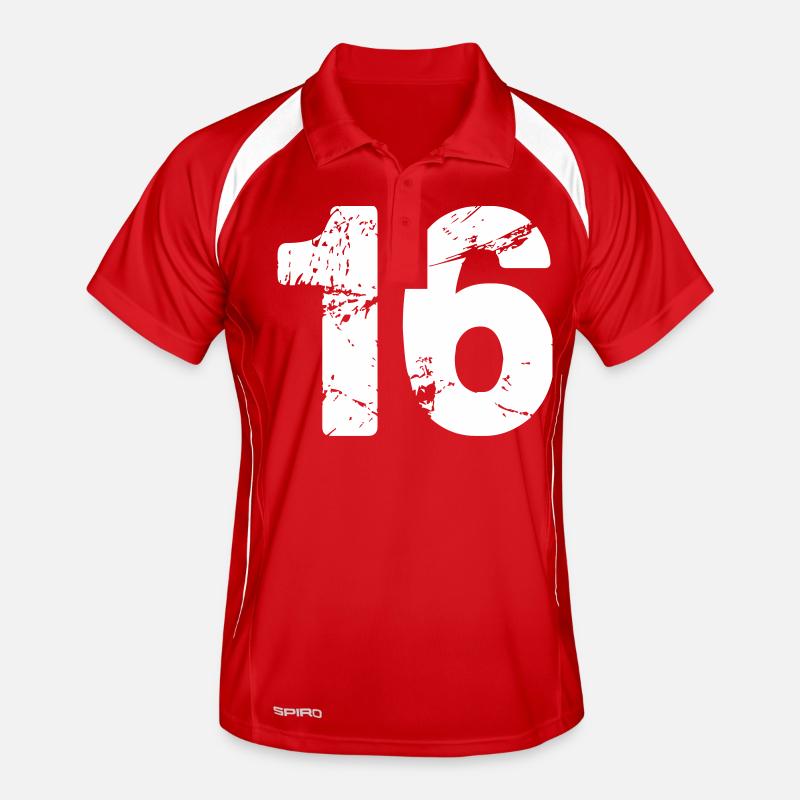 16 Men's Polo breathable